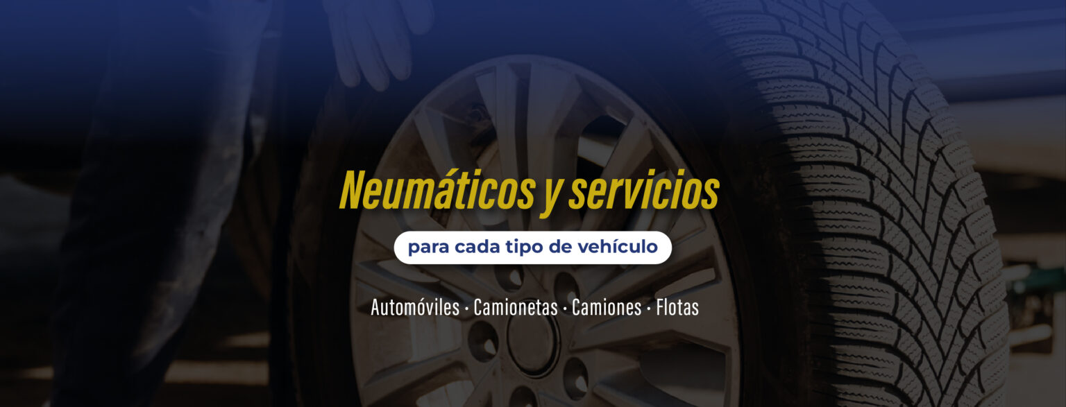 Banner - Neumáticos y servicios para todo tipo de vehículo